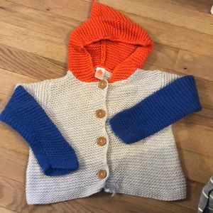 Baby STEM color block sweater 18 months